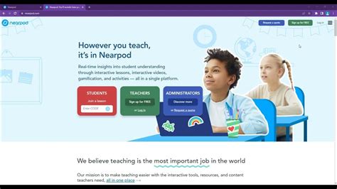 needpod|nearpod teacher sign up.